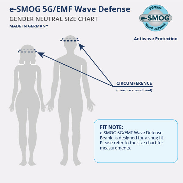 e-SMOG 5G/EMF Wave Defense Beanie