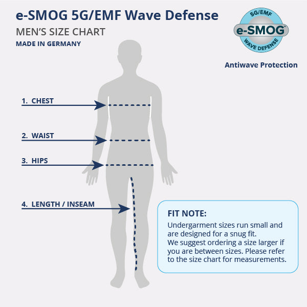 e-SMOG 5G/EMF Wave Defense Men’s Brief-Wholesale